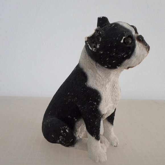 Boston Terrier Sandicast Figurine - Picture 3 of 5